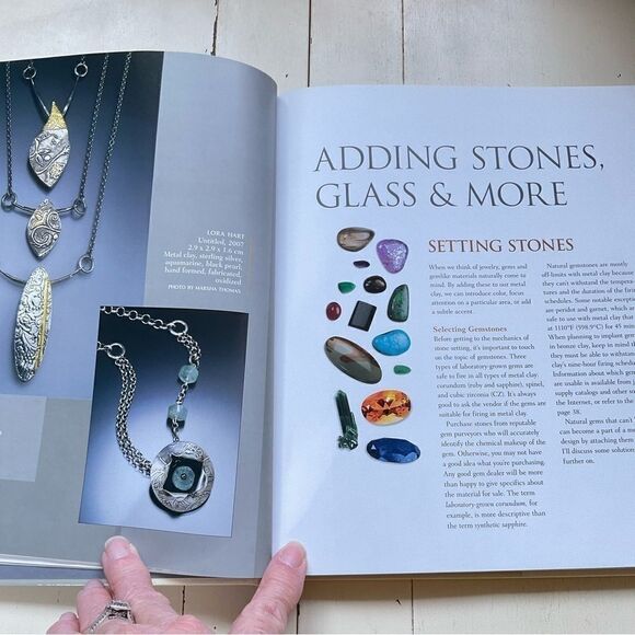 Metal Clay Beads Book By Barbara Becker Simon - Picture 11 of 16